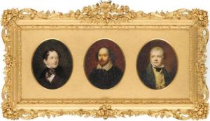 Portraits Of The Great Poets Of Great Britain And Ireland by William Bishop Ford