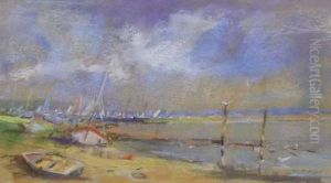 "boats And Gulls" by William Henry Ford