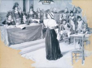 Le Tribunal Revolutionnaire by Amedee Forestier
