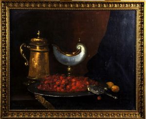Nature Morte Aux Fraises by Paul Foret