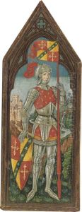 A Landscape With A Mounted Knight A Landscape With A Mounted Knight