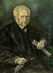 Ritratto Di Alessandro Manzoni by Enrico Formis