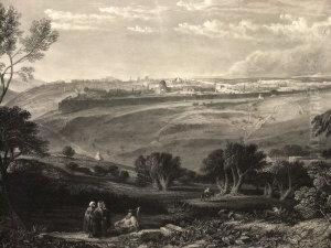 Jerusalem From The Mount Of Olives by William Forrest