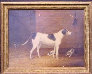 Mother With Puppies by William Forrest