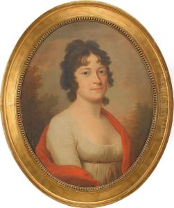 Portratt Av Friherrinnan Brita Charlotta Wrangel