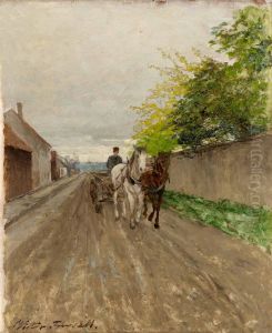 Landskap Med Akdon by Victor Forssell