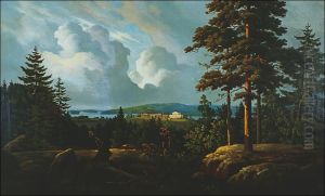View Of A The Haminalahti Manor by Lennart Forsten