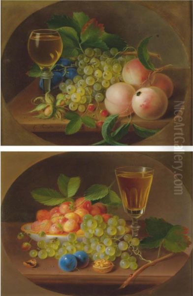 Still Life With Grapes: A Pair Of Paintings - view 1