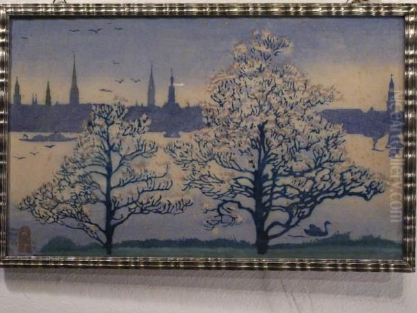 Blick Auf Die Binnenalster - view 1
