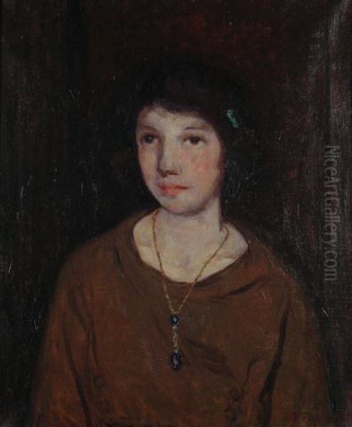 Portrait Of Connie,
State Museum Tag Attached Verso - view 1