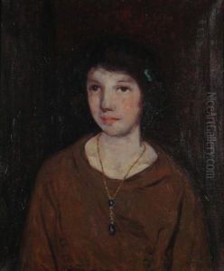 Portrait Of Connie,
State Museum Tag Attached Verso by William Forsyth