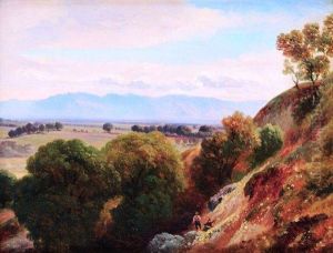 La Plaine Pres De Civitella En Italie
