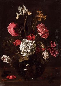 Fiori In Un Vaso Dicristallo