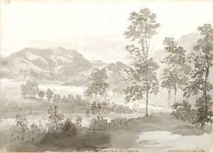'from The Inn Window Of The Trosachs (sic)' And 'the Entrance Of Warwick Castle' by Henrietta Anne Fortescue