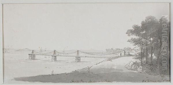 Trinity Chain-bridge At Newhaven - view 1