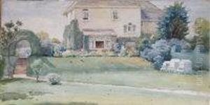 Beehives On The Lawn by William Banks Fortescue