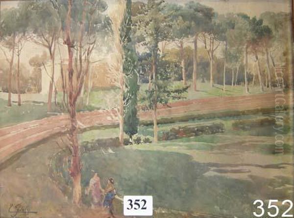 Piazza Di Siena A Villa Borghese. - view 1