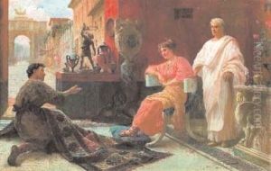 Venditore Di Tappeti A Pompei