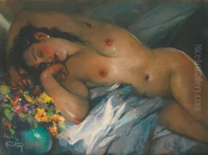 Jeune Fille Endormie by Fortuney