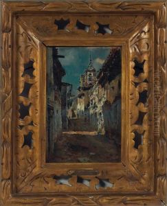 Street Scene by Mariano Jose Maria Bernardo Fortuny y Carbo