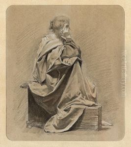 Academia Femenina by Mariano Jose Maria Bernardo Fortuny y Carbo