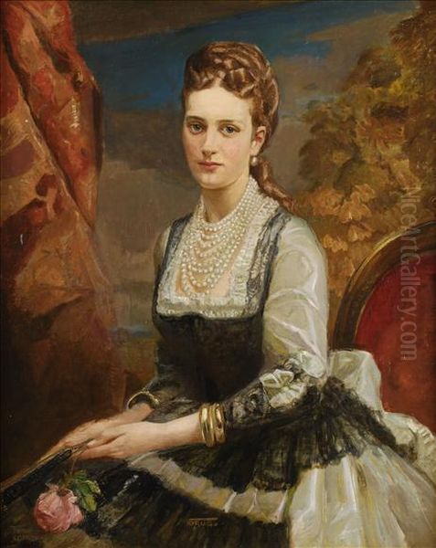 Portrait Of Princessalexandra Of Denmark - view 1