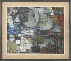 Faarup: Composition. Signed C. Faarup by Carl Christian Forup