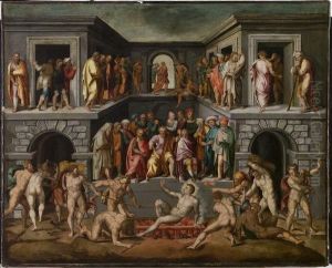 Le Martyre De Saint Laurent by Pier Francesco Foschi