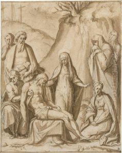 The Entombment by Pier Francesco Foschi