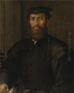 Portrait Of A Young Man In A Black Cap