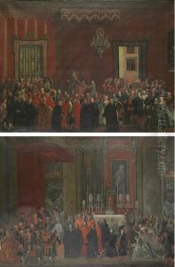 Charles Of Bourbon Relinquishing The Throne Of Naples Charles Of Bourbon Relinquishing The Throne Of Naples