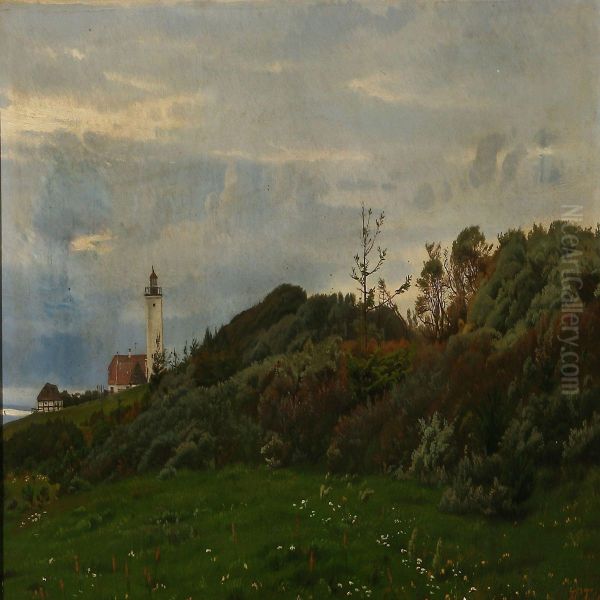Summer Day At R sn s Lighthouse, Denmark - view 1