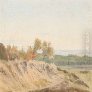 Windy Autumn Landscape by Harald Foss