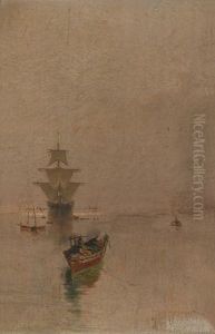 Maritime Study by Agostino Fossati