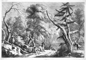 Der Uberfall Der Briganten Im Wald. by David-Antoine Fossati