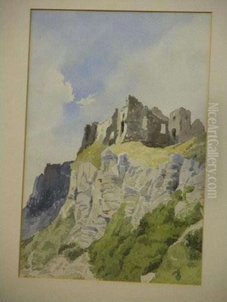 Carreg Cennen Castle - view 1