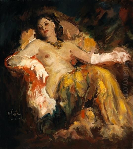 Nude With White Gloves - view 1