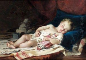 L'enfant Endormi by Guillaume-Romain Fouace