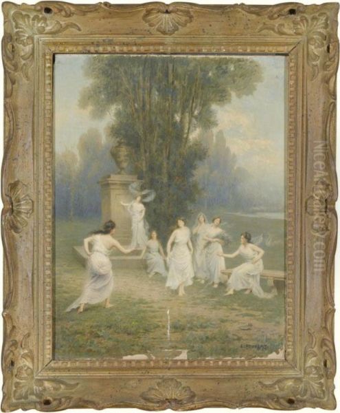 Frolicking Nymphs - view 1
