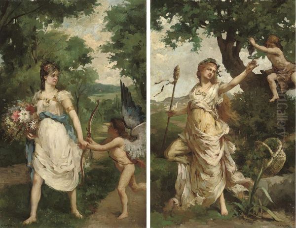 Venus And Cupid; And An Allegory Of Summer - view 1