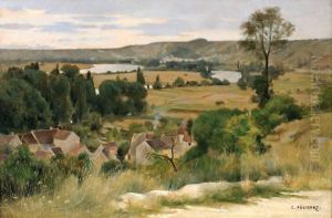 Un Bras De Seine by Emile Louis Foubert