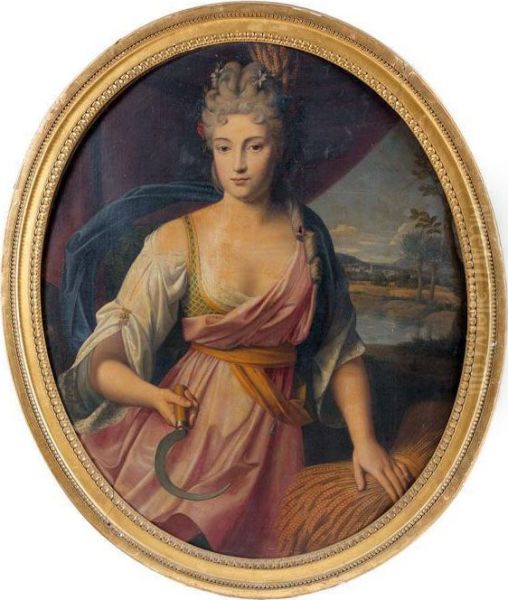 Portrait De Jeune Femme En Ceres - view 1
