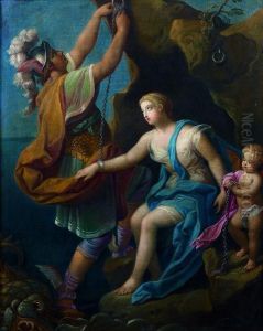 Persee Delivrant Andromede by Nicolas Fouche