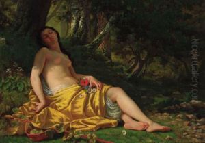 The Sleeping Beauty by Alfred-Charles Foulongne