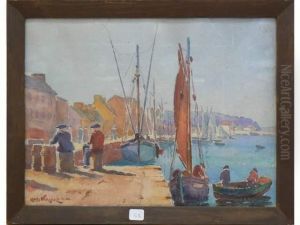 Port Mediterraneen by Louis Vincent Fouquet