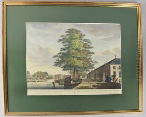 Gezicht Van Het Diaconie Oude Vrouwenhuys - Vue De La Maison Des Vielles Femmes De La Diaconie by P. Fouquet