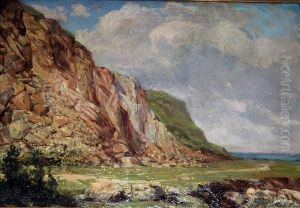 Cliff Rockslide by Robert Fowler