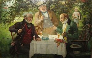 Conversation Au Jardin by George Fox