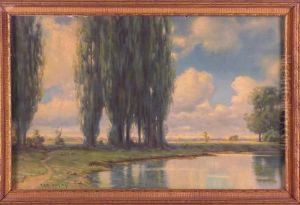 Landscape by Robert Atkinson Fox
