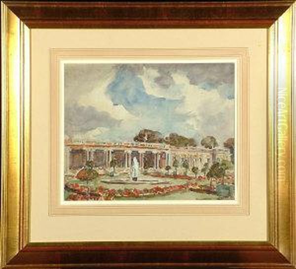 A French Garden - view 1